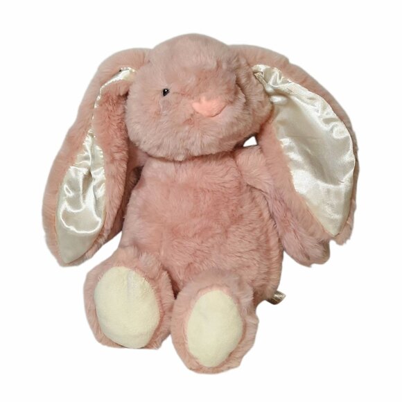 Spark Create Imagine Pink Bunny Rabbit Stuffed Plush Beanbag Toy 13" NEW - Picture 2 of 6